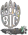 Sticker | BIG (Holo) | Antwerp 2022