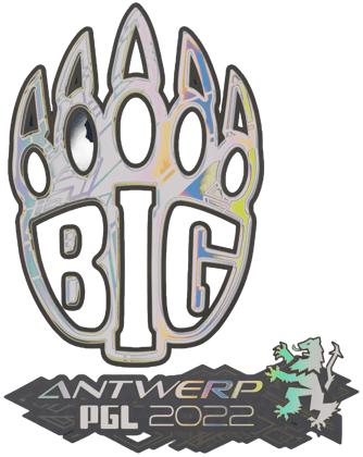 Sticker | BIG (Holo) | Antwerpen 2022