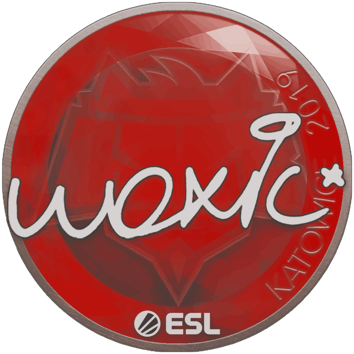 Sticker | woxic | Katowice 2019