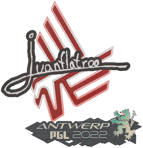 Sticker | juanflatroo | Antwerp 2022