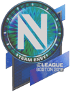 Sticker | Team EnVyUs (Holo) | Boston 2018 image