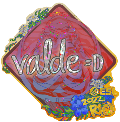 Sticker | v4lde (purpurina) | Río 2022