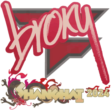 Sticker | broky | Thượng Hải 2024