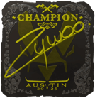 Sticker | ZywOo (Foil, Champion) | Austin 2025 image