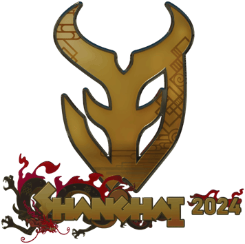 Sticker | 3DMAX (dorada) | Shanghái 2024