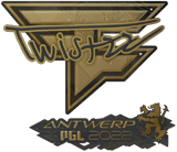 Sticker | Twistzz (Gold) | Antwerp 2022 image