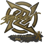 Sticker | Brollan (Gold) | Antwerp 2022