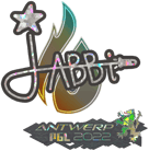 Sticker | jabbi (Glitter) | Antwerp 2022 image