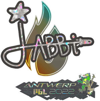 Sticker | jabbi (グリッター) | Antwerp 2022