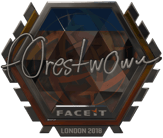 Sticker | f0rest (Foil) | London 2018 image