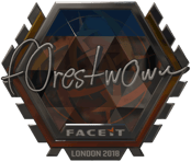 Sticker | f0rest (Foil) | London 2018