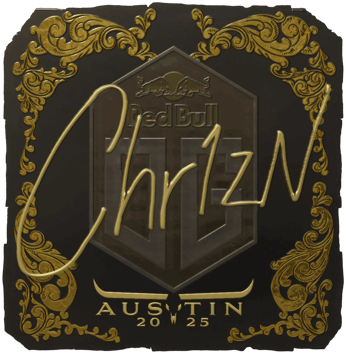 Sticker | Chr1zN (Gold) | Austin 2025