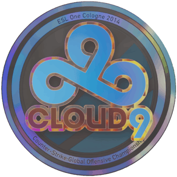Sticker | Cloud9 (holograficzna) | Kolonia 2014