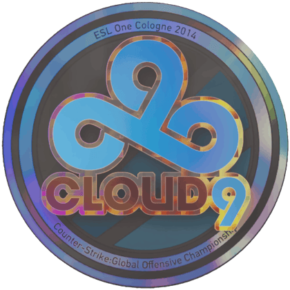 Sticker | Cloud9 (holograficzna) | Kolonia 2014