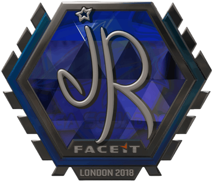 Sticker | jR (Foil) | London 2018
