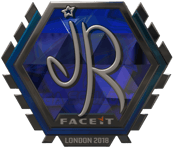 Sticker | jR (Foil) | London 2018