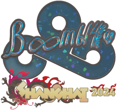 Sticker | Boombl4 (Glitter) | Shanghai 2024
