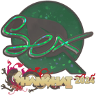 Sticker | dexter (Glitter) | Shanghai 2024 image