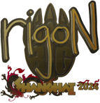 Sticker | rigoN (Gold) | Shanghai 2024