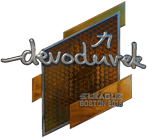 Sticker | devoduvek (Foil) | Boston 2018 image