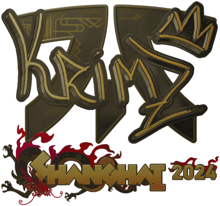 Sticker | KRIMZ (Gold) | Shanghai 2024
