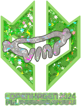 Sticker | VINI (ระยิบระยับ) | Copenhagen 2024