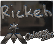 Sticker | Rickeh (Foil) | Cologne 2015
