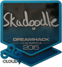 Sticker | Skadoodle (Foil) | Cluj-Napoca 2015 Sticker | Skadoodle (Foil) | Cluj-Napoca 2015 image