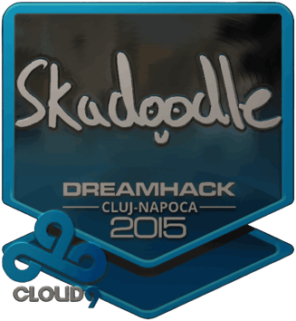 Sticker | Skadoodle(은박) | 클루지나포카 2015