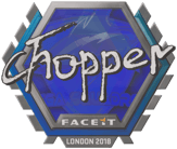 Sticker | chopper | London 2018 image