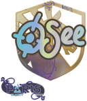 Sticker | oSee (Holo) | Paris 2023