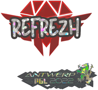Sticker | refrezh (scintillant) | Anvers 2022