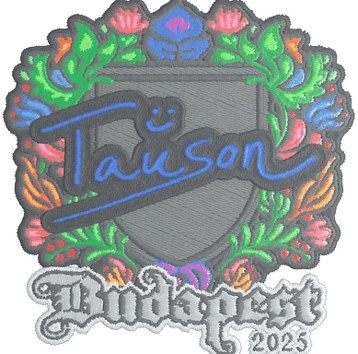 Aufkleber | Tauson (Gestickt) | Budapest 2025
