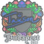 Sticker | Tauson (Embroidered) | Budapest 2025