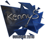Sticker | kennyS (Foil) | Cologne 2016 Sticker | kennyS (Foil) | Cologne 2016 image