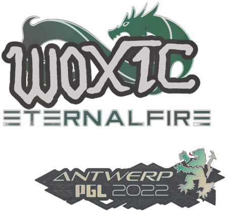 Sticker | woxic | Amberes 2022
