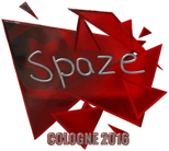 Sticker | spaze (Foil) | Cologne 2016 image