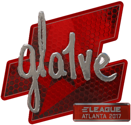 Sticker | gla1ve(은박) | 애틀랜타 2017