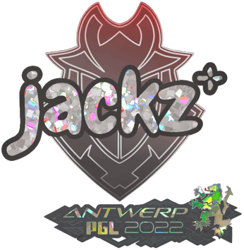Sticker | JaCkz (Parıltılı) | Antwerp 2022