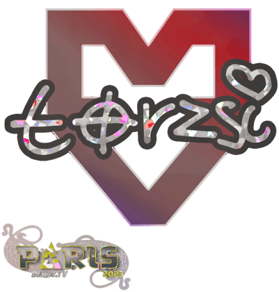 Sticker | torzsi (Glitter) | Paris 2023
