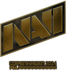 Sticker | Natus Vincere (Gold) | Copenhagen 2024 image