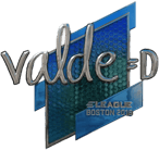 Sticker | v4lde (Foil) | Boston 2018 image