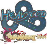 Sticker | Heavygod (Glitter) | Shanghai 2024