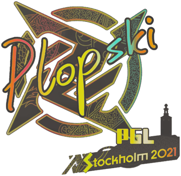 Sticker | Plopski(彩光)| Stockholm 2021