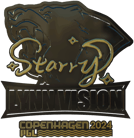 Sticker | Starry (Gold) | Copenhagen 2024 image