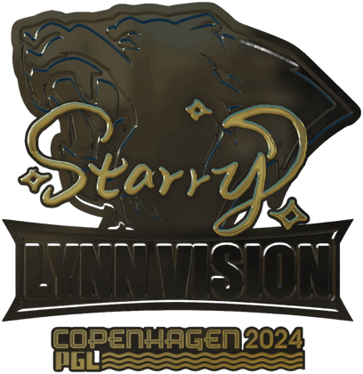 Sticker | Starry (Vàng) | Copenhagen 2024