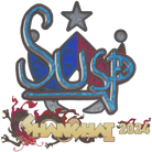 Sticker | susp (Holo) | Shanghai 2024 image