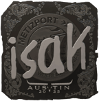 Sticker | isak (Foil) | Austin 2025