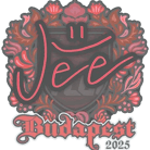 Sticker | Jee | Budapest 2025 Sticker | Jee | Budapest 2025 image