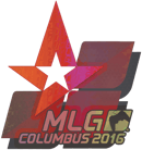 Sticker | Astralis (Holo) | MLG Columbus 2016 image